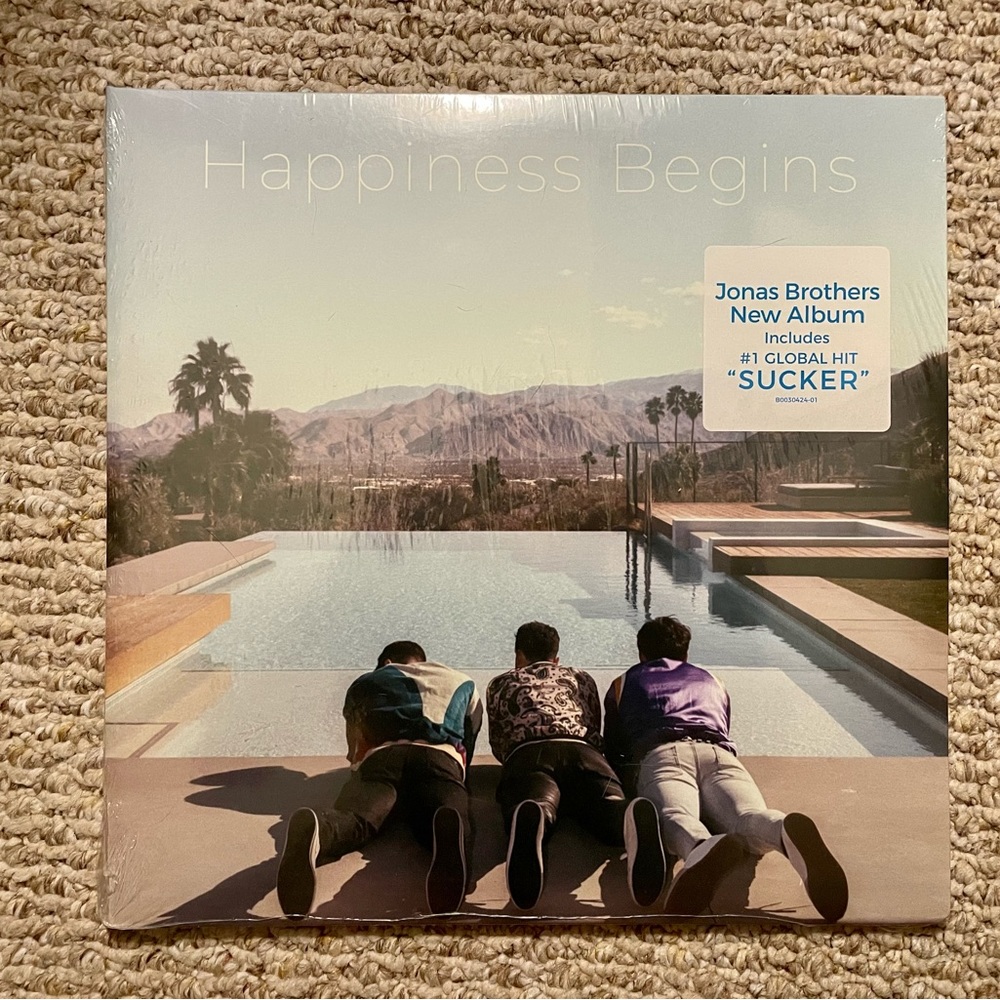 ✨NWT BRAND NEW✨ Jonas Brothers “Happiness Begins” Vinyl